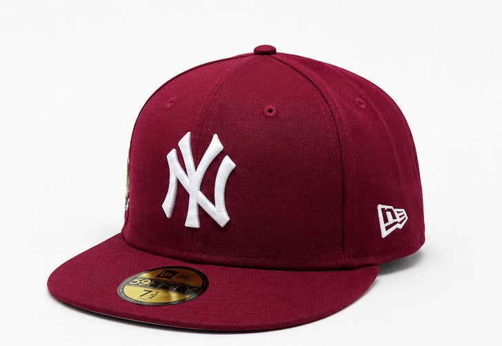 New Era New York Yankees Burgundy World Series 2000 Fitted 59FIFTY