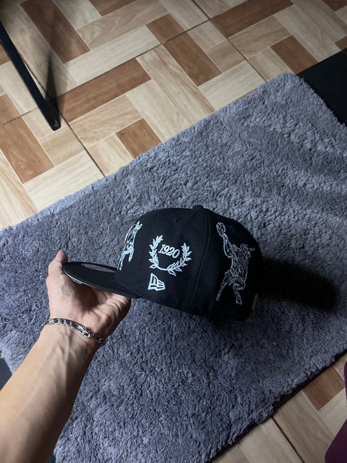 New Era New York Yankees Black Embroidery Fitted 59FIFTY